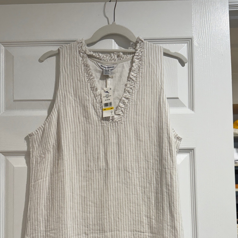 Tommy Bahama Mini Cabana Stripe Shift Dress - Picture 3 of 3